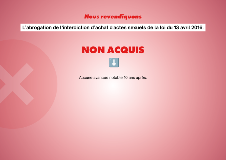 travail du sexe 1